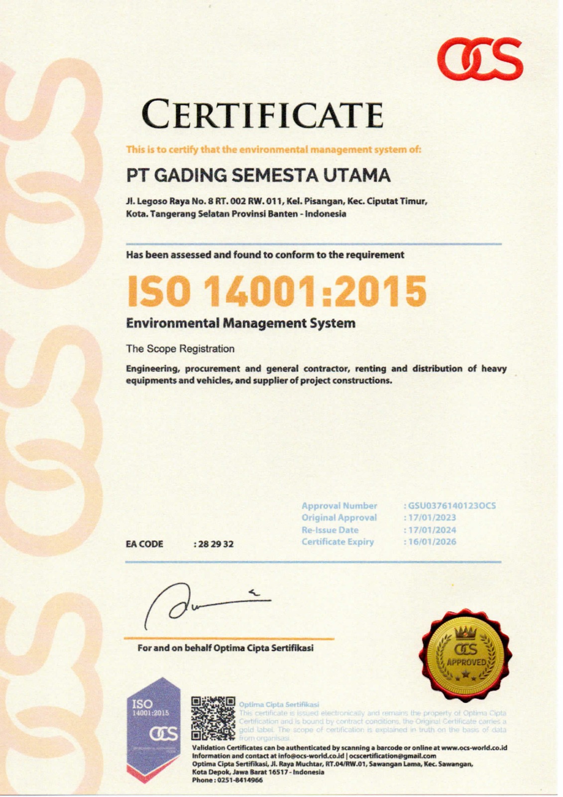 ISO 14001:2015